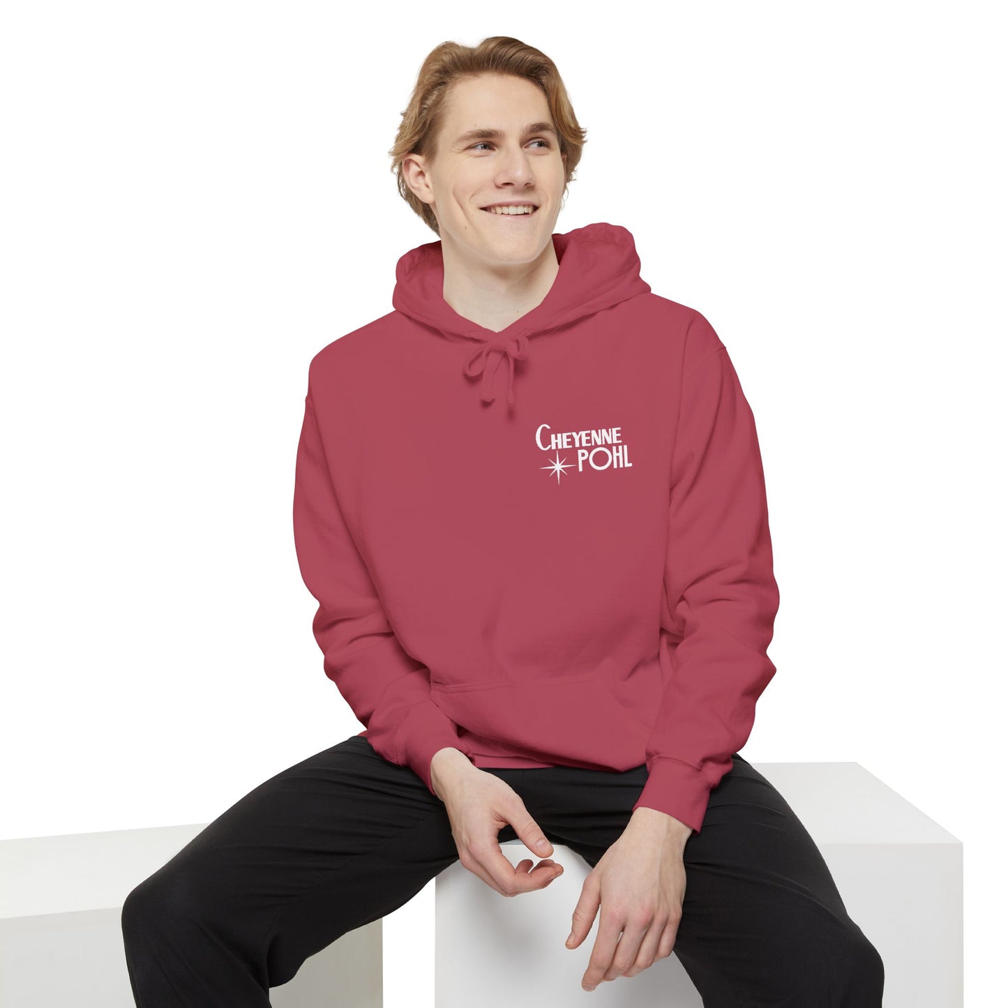 PYFO Retro Swirl Statement Back Hoodie