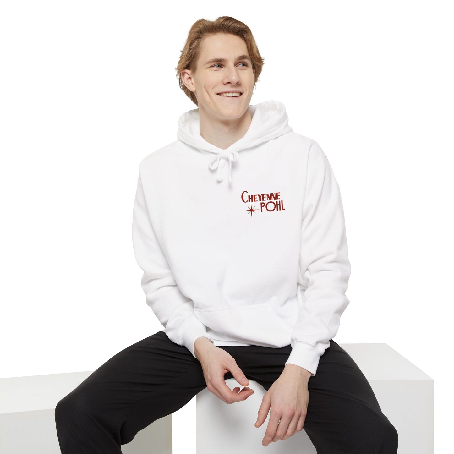 PYFO Retro Swirl Statement Back Hoodie