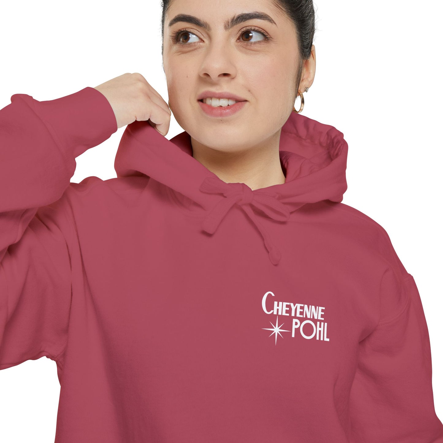 PYFO Retro Swirl Statement Back Hoodie