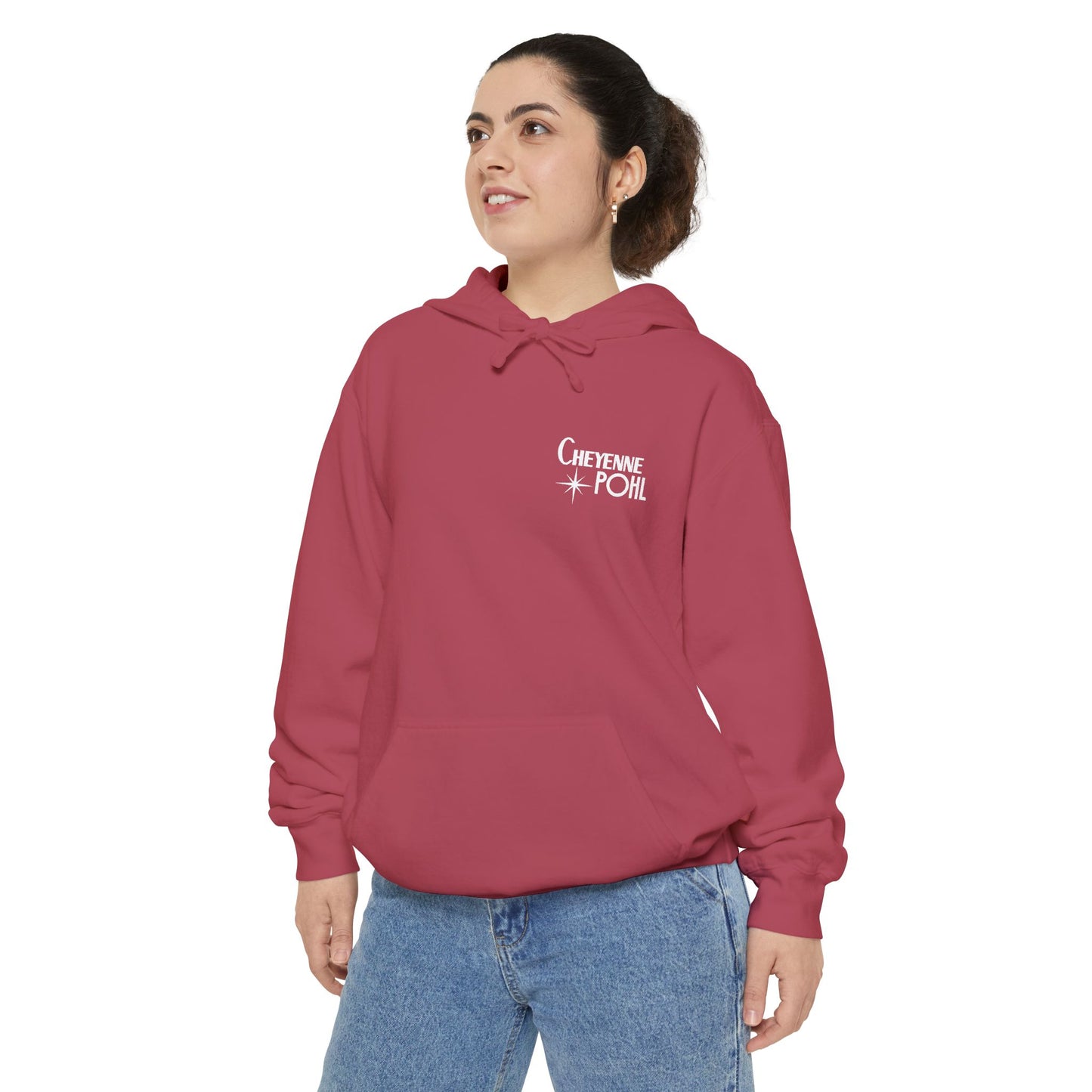 PYFO Retro Swirl Statement Back Hoodie